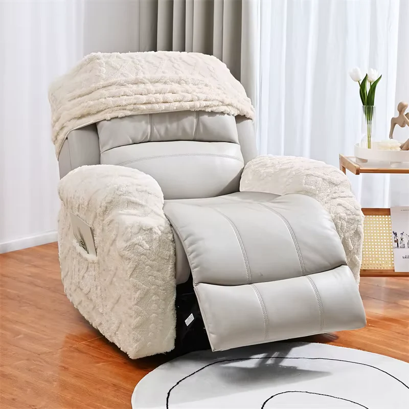 Housses pour fauteuil et canapé relax extensibles 1,2,3 places chaleur nordique - L