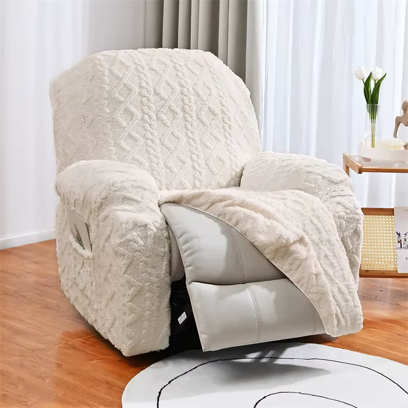 Housses pour fauteuil et canapé relax extensibles 1,2,3 places chaleur nordique - L