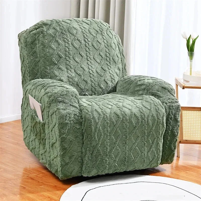 Housses pour fauteuil et canapé relax extensibles 1,2,3 places chaleur nordique - L