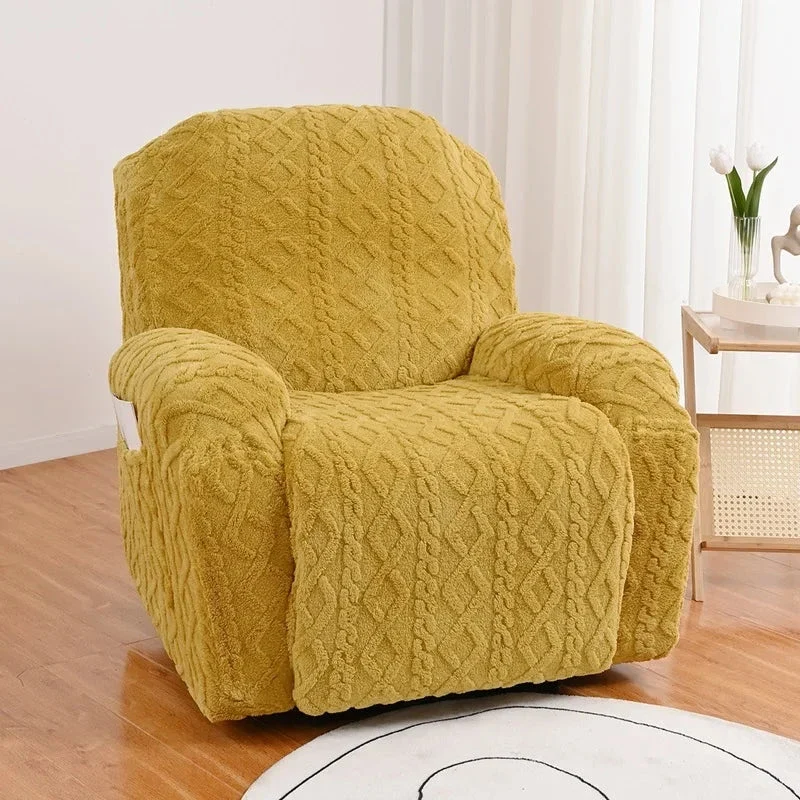 Housses pour fauteuil et canapé relax extensibles 1,2,3 places chaleur nordique - L
