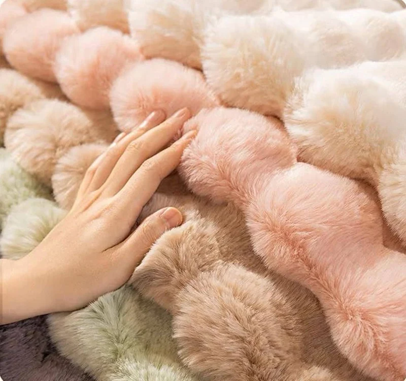 Jeté de canapé luxe grande taille "Nuage de douceur"