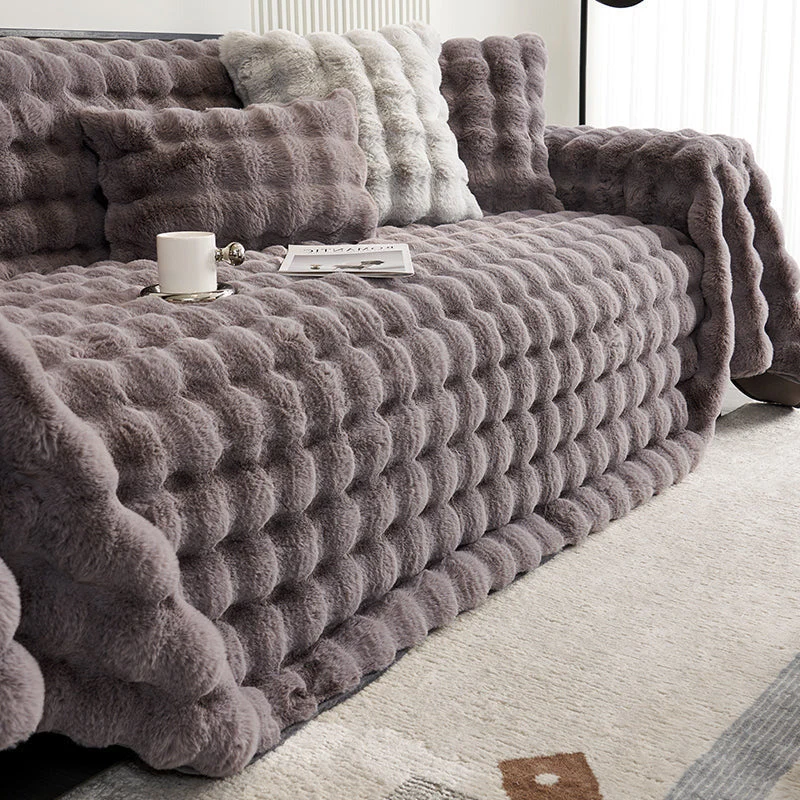 Jeté de canapé luxe grande taille "Nuage de douceur"