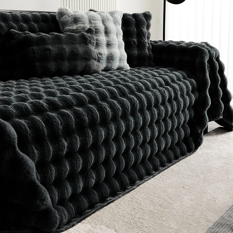 Jeté de canapé luxe grande taille "Nuage de douceur"