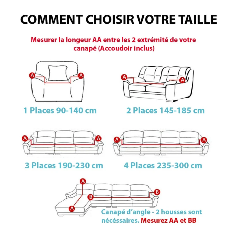Housses de canapé d'angle extensibles contemporaine