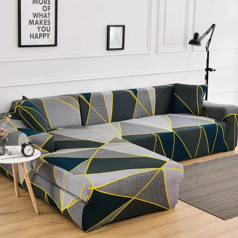 Housses de canapé d'angle extensibles contemporaine