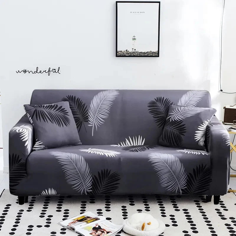 Housse de canapé d'angle extensible imprimée Casaharmony (12 motifs)