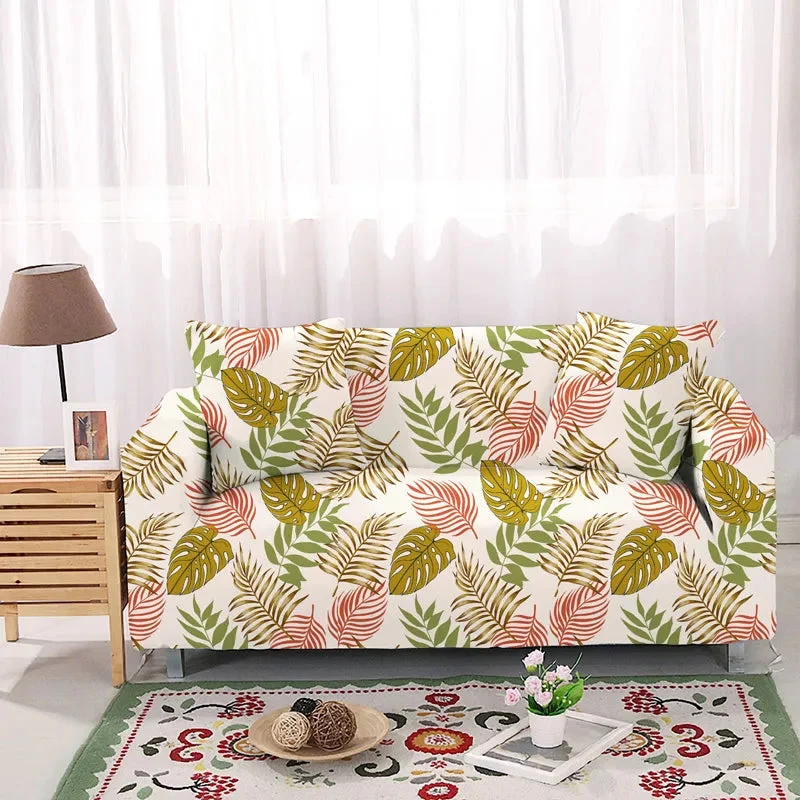 Housse de canapé d'angle extensible imprimée Casaharmony (12 motifs)