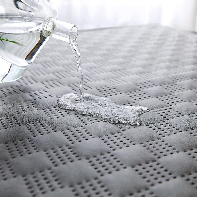 Housse de canapé antidérapante imperméable en simili cuir