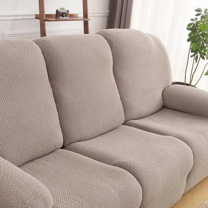 Housse Pour Fauteuil Relax Vellora Marron Clair