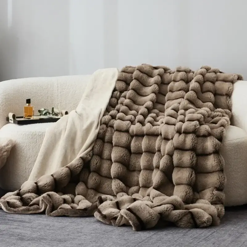Couverture Marron Chocolat