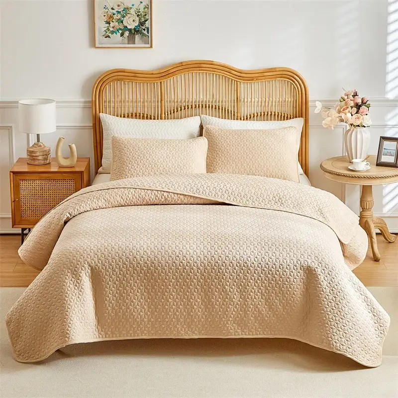 Couverture Beige Lit
