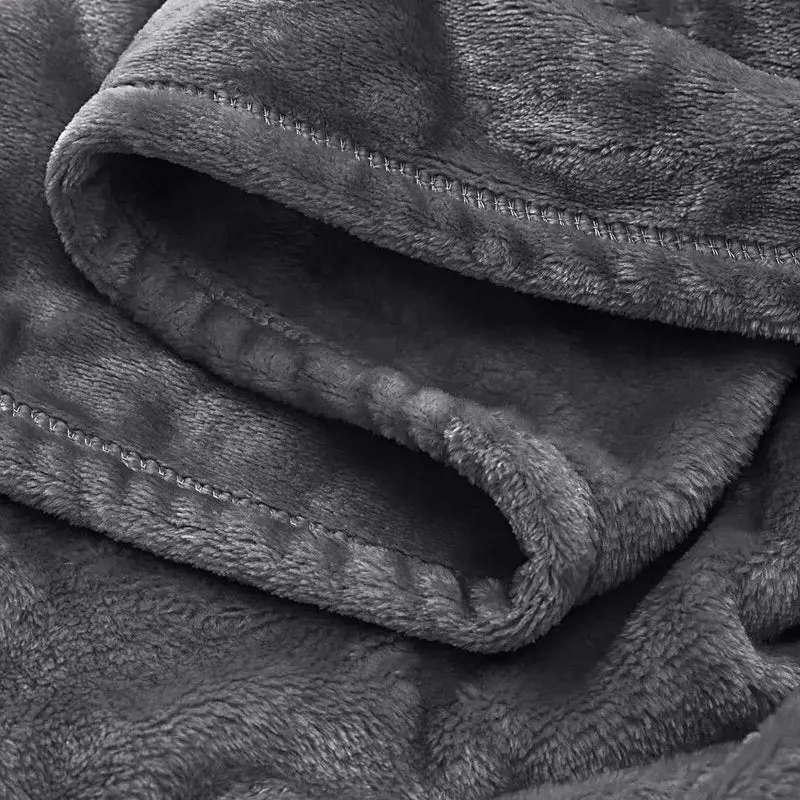 Couverture Polaire Gris