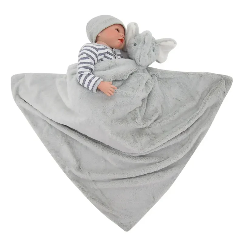 Couverture Grise Bebe
