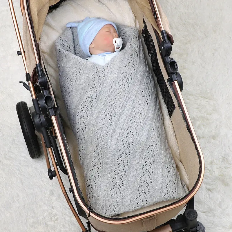 Couverture Bebe Grise