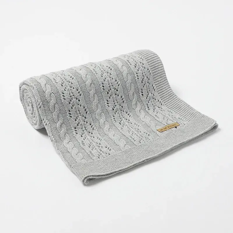 Couverture Bebe Grise