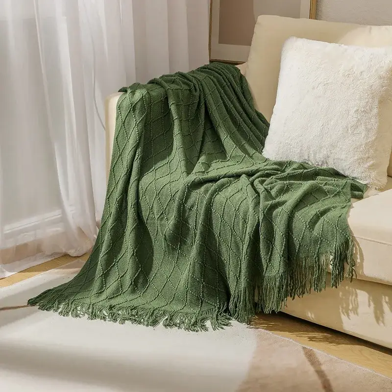 Couverture Vert Sapin