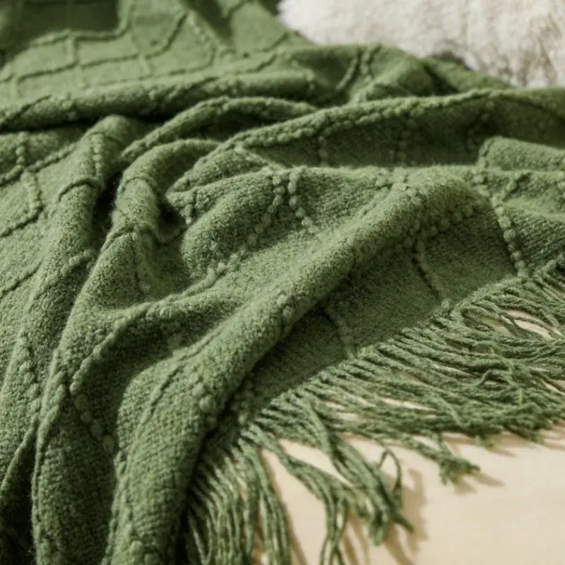 Couverture Vert Sapin