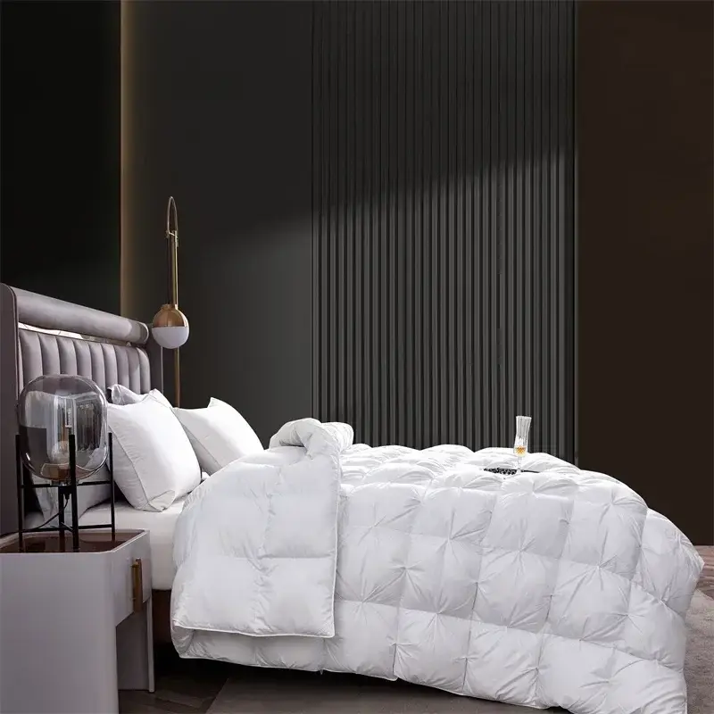 Couverture Lit Blanc