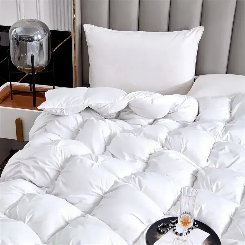 Couverture Lit Blanc
