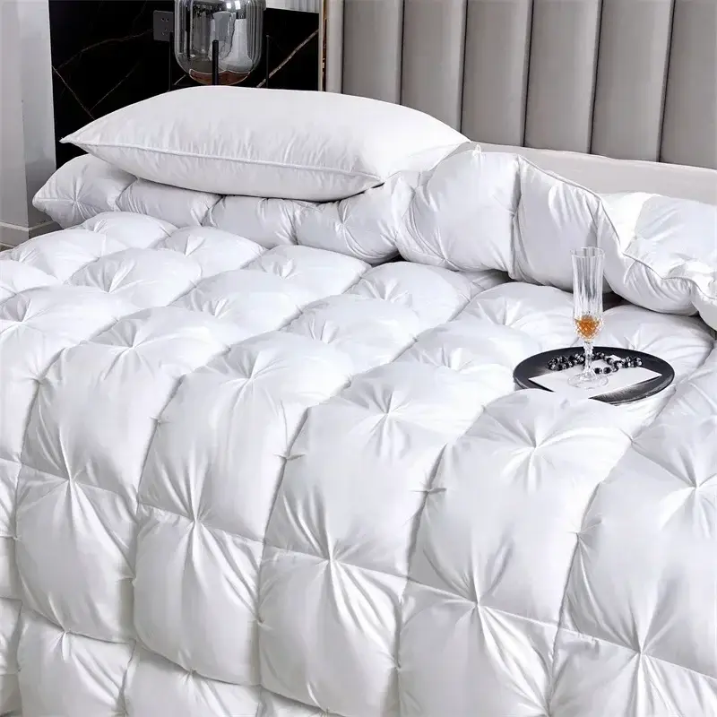 Couverture Lit Blanc