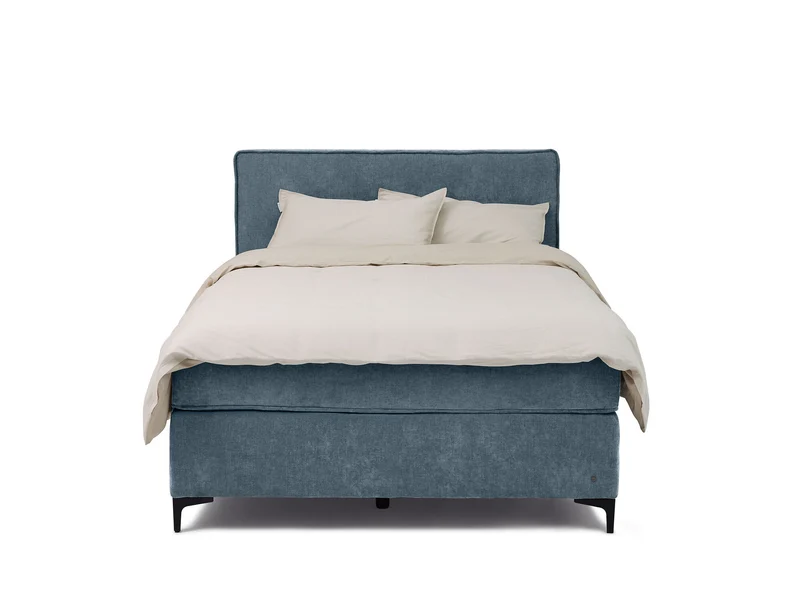 TOM TAILOR MODERN BOX Boxspringbett mit Topper Chenillestoff