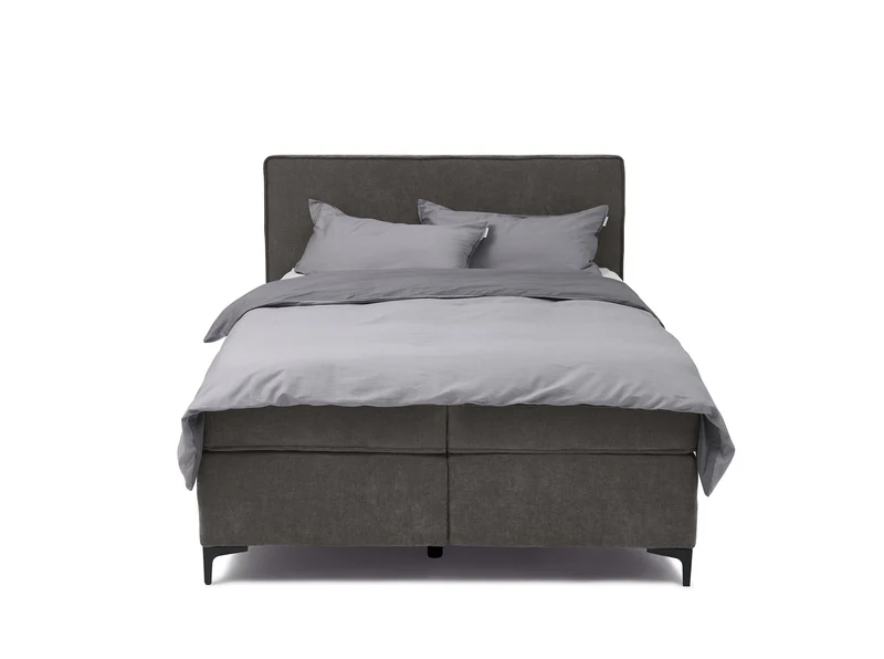 TOM TAILOR MODERN BOX Boxspringbett Chenillestoff