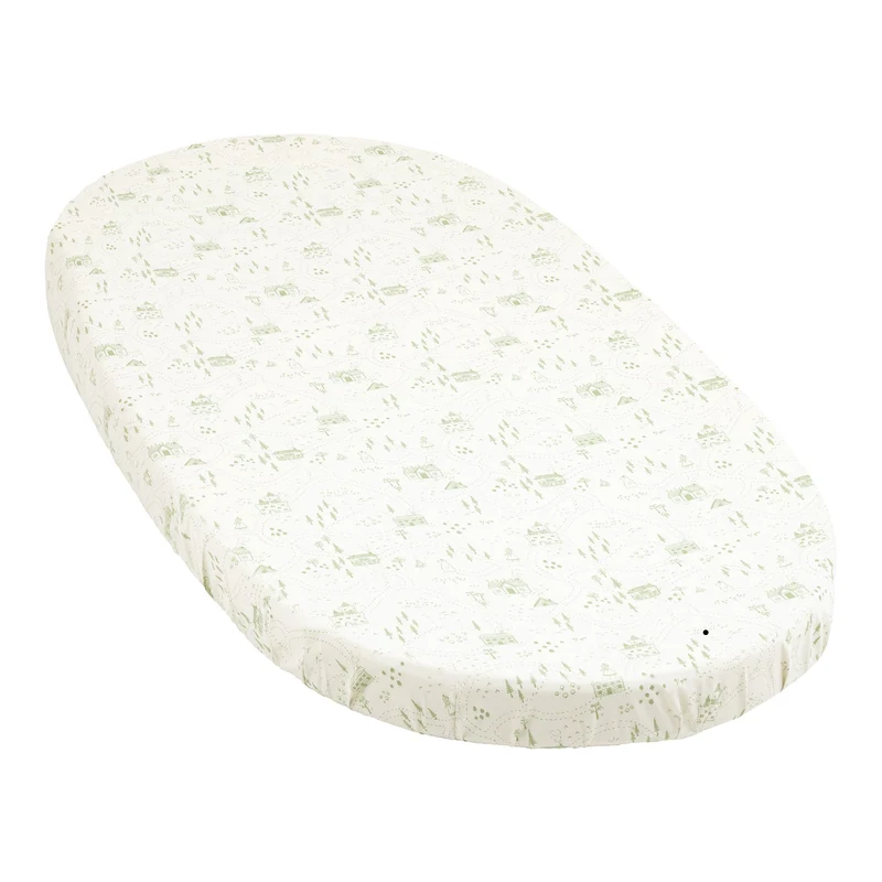 Drap-housse Sleepi Bed - Sage Green Map