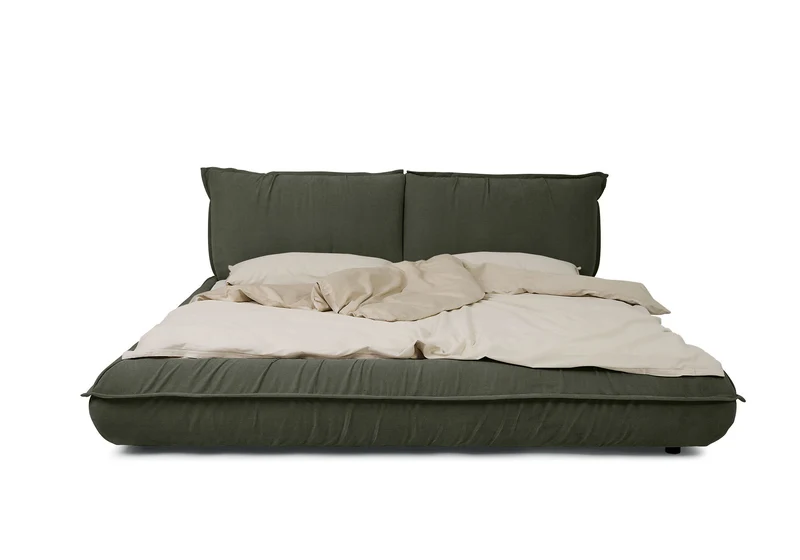 Tom Tailor PILLOW Bett mit Stauraum Chenillestoff