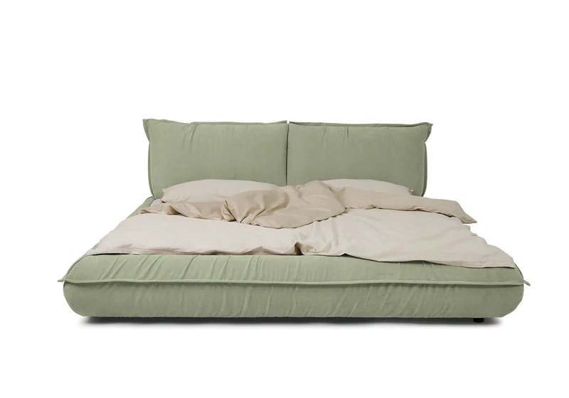 Tom Tailor PILLOW Bett mit Stauraum Chenillestoff