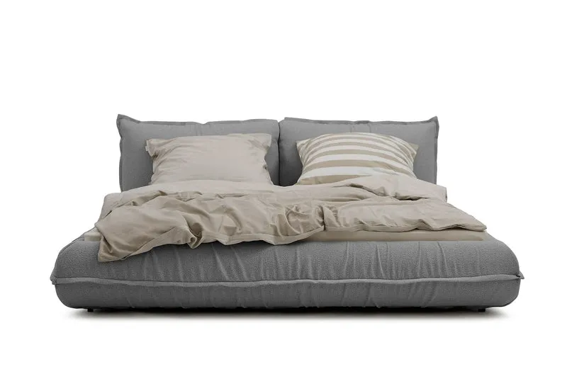 Tom Tailor PILLOW Bett mit Stauraum Boucléstoff