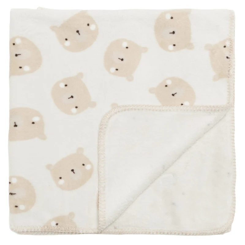 Couverture Peluche Bebe Ours