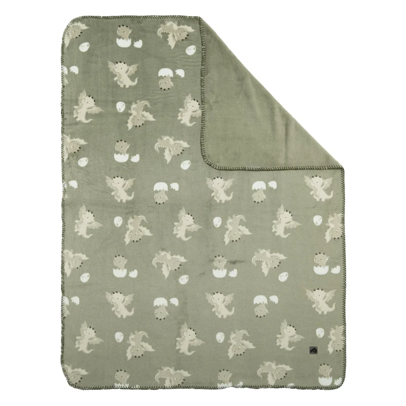 Couverture Peluche Bebe Dragon