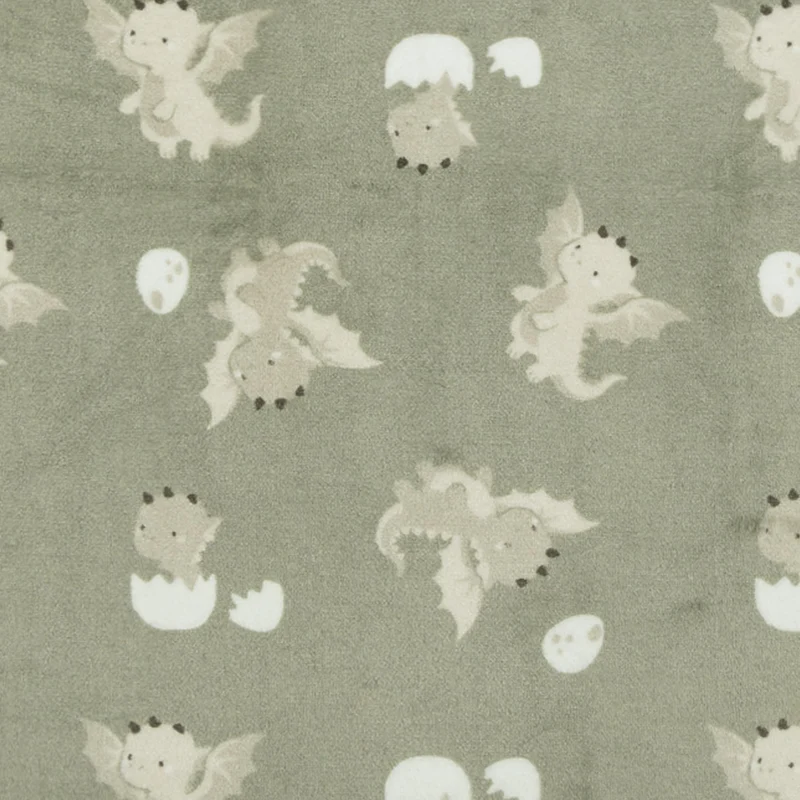 Couverture Peluche Bebe Dragon