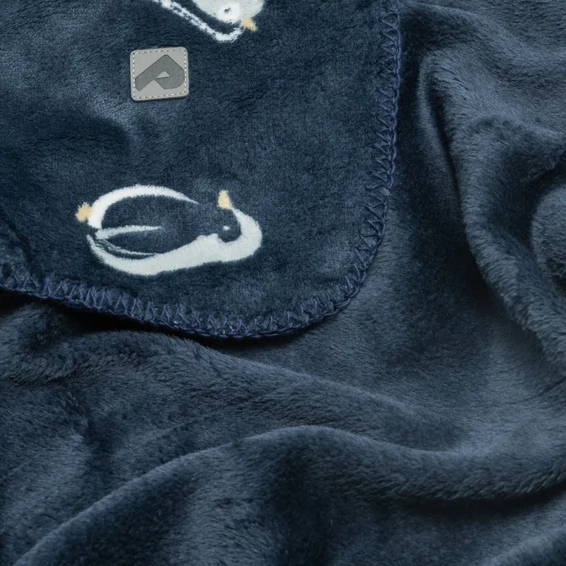 Couverture Peluche Manchots
