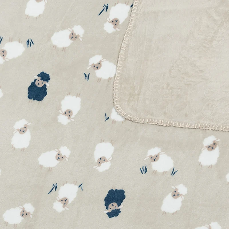 Couverture Peluche Moutons - Édition Spéciale Laura Lémerveil