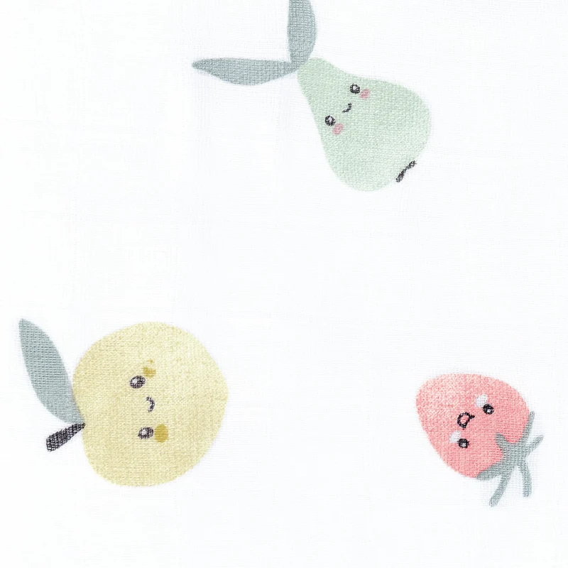 Couverture Mousseline Fruits