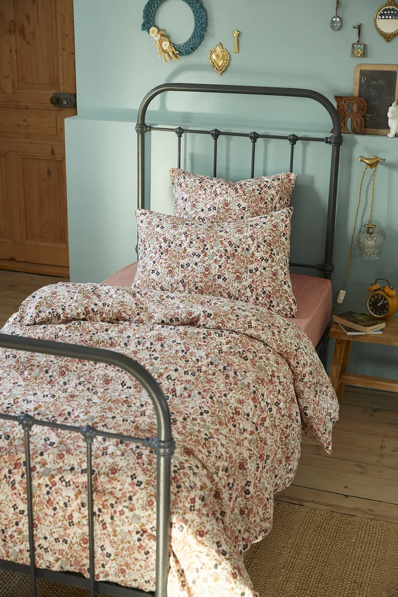 Housse de couette 140x200 - Capucine pampa