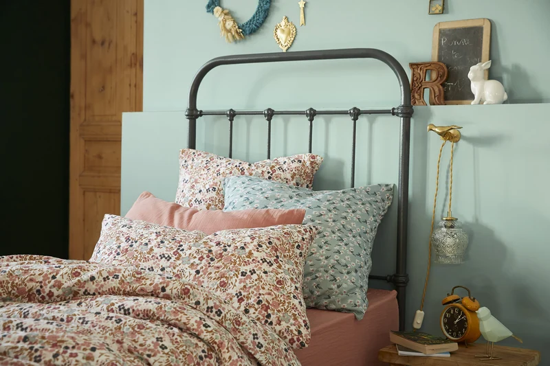 Housse de couette 140x200 - Capucine pampa