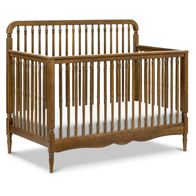 Couchette Convertible Liberty 4-en-1 - Noyer Naturel