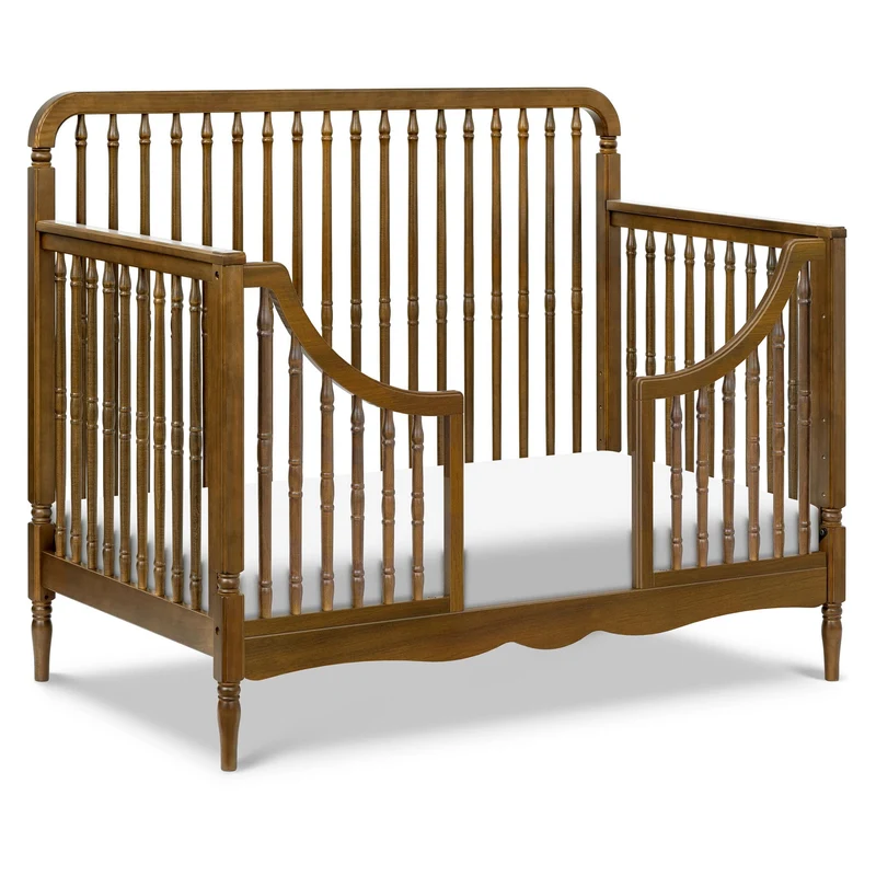 Couchette Convertible Liberty 4-en-1 - Noyer Naturel