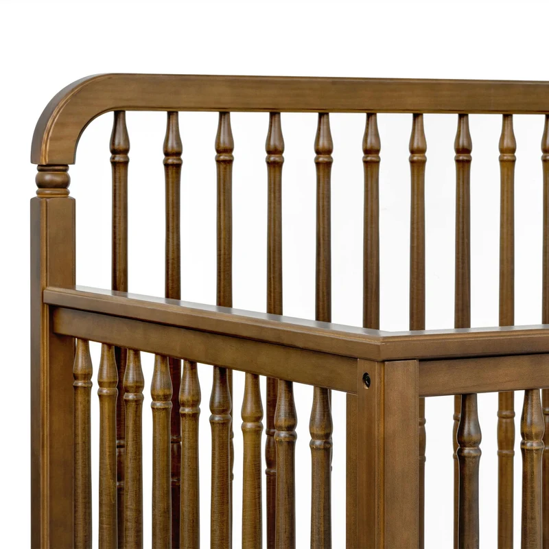 Couchette Convertible Liberty 4-en-1 - Noyer Naturel