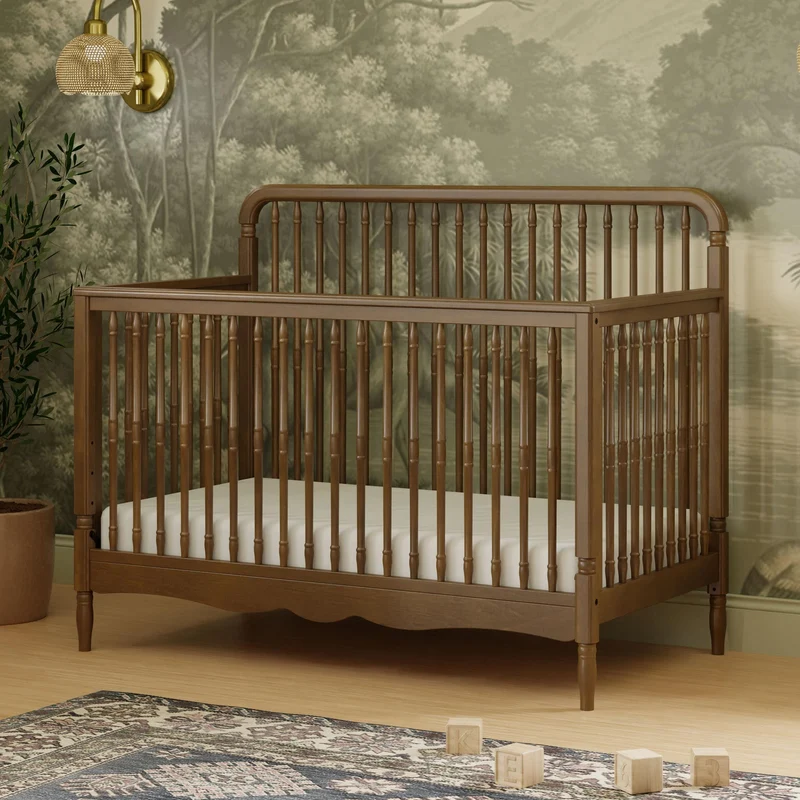 Couchette Convertible Liberty 4-en-1 - Noyer Naturel