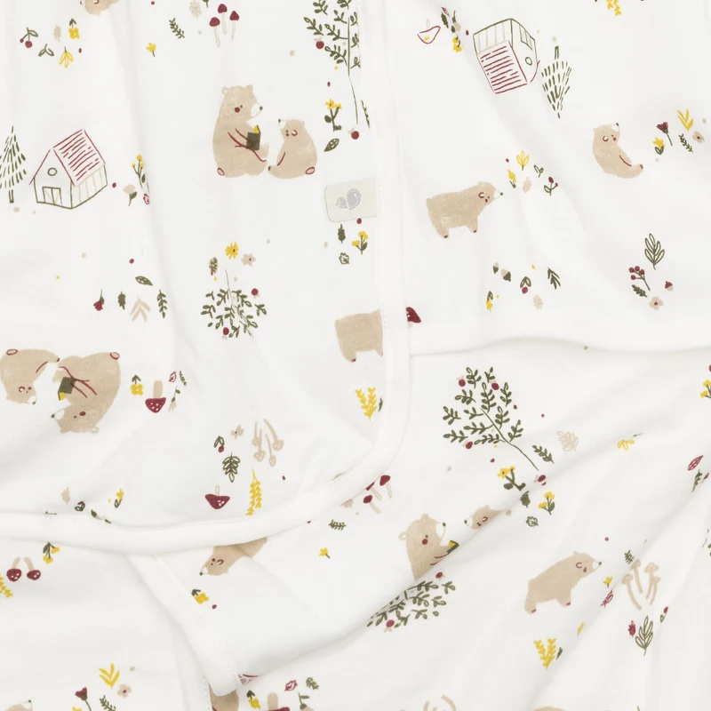 Couverture en Bambou - Ours