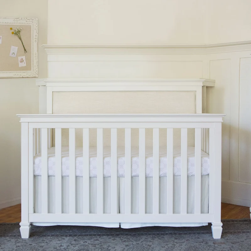 Couchette Convertible 4-en-1 Darlington - Blanc Chaud