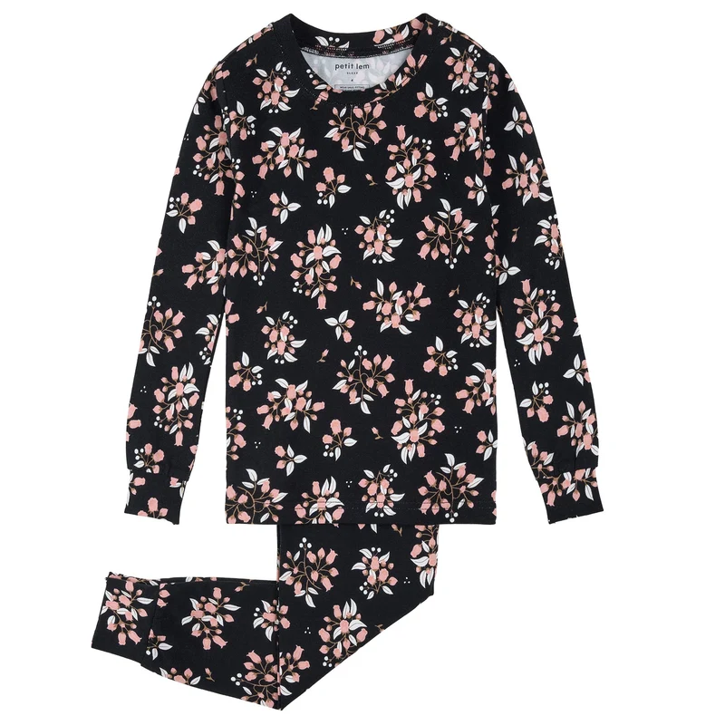 Pyjama Modal Fleurs 2-6x
