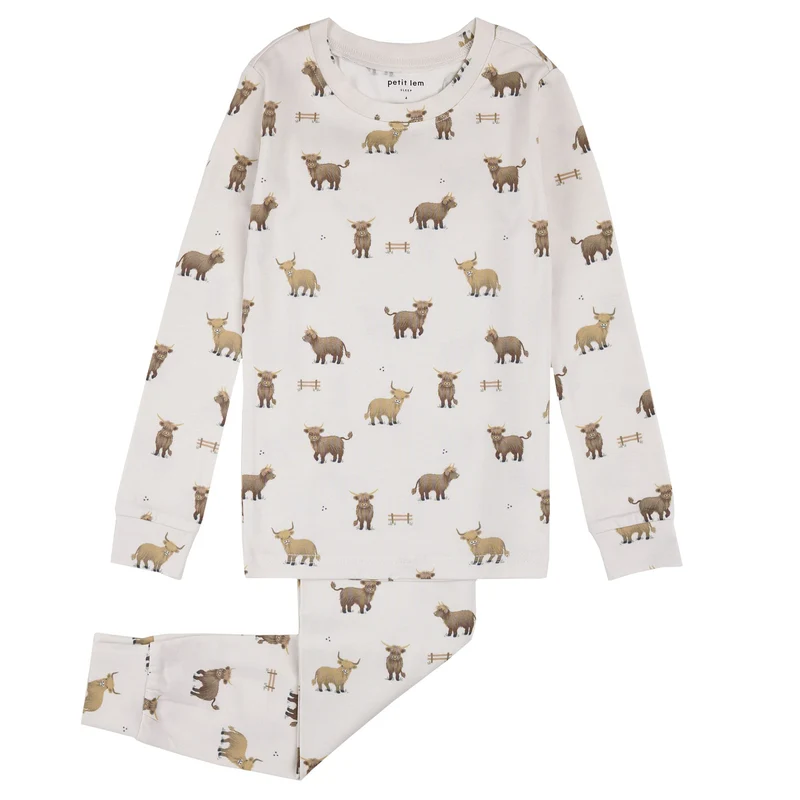 Pyjama Vache Highland 2-7ans