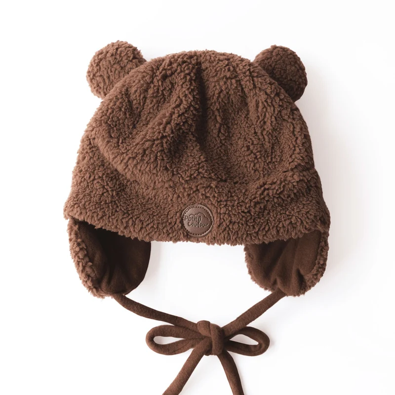 Coffret-cadeau Ourson pour bébé (4 accessoires) - Sherpa Brun