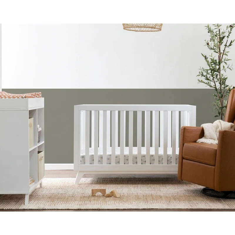 Couchette Convertible 3-en-1 Otto - Blanc