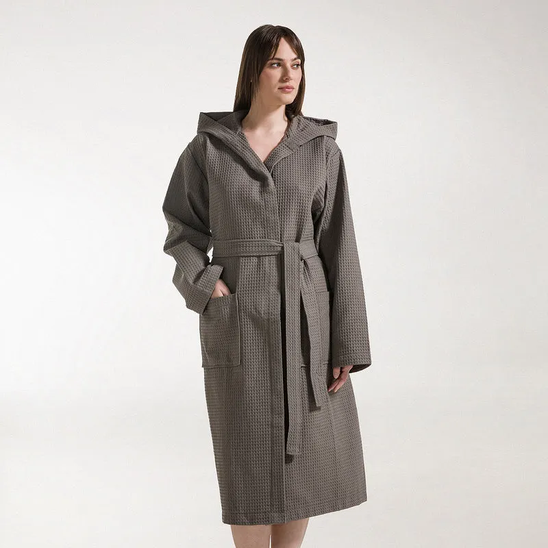 Accappatoio con Cappuccio polo in Cotone 250 gr/mq