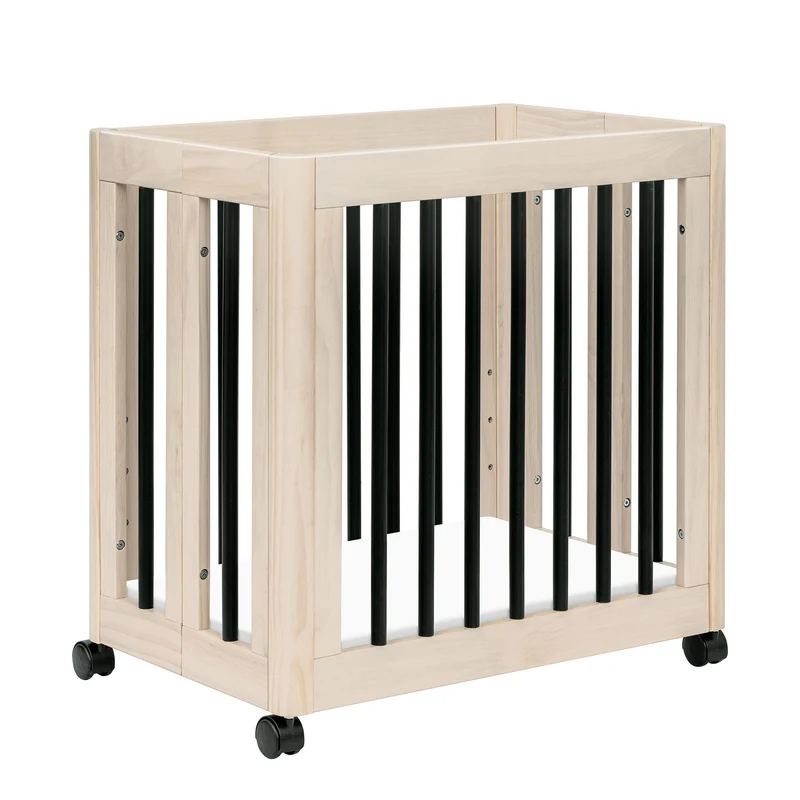 Couchette Convertible 8 en 1 Yuzu - Naturel Lavé / Noir